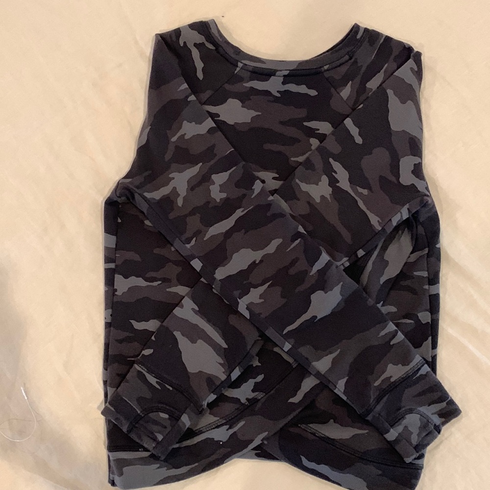 Athleta Girls Fleece Lined Top Sz 14 Like New